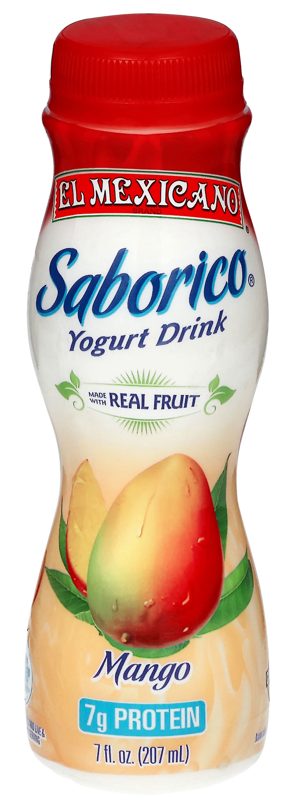 El Mexicano Saborico Mango Drinkable Yogurt (7 fl oz)