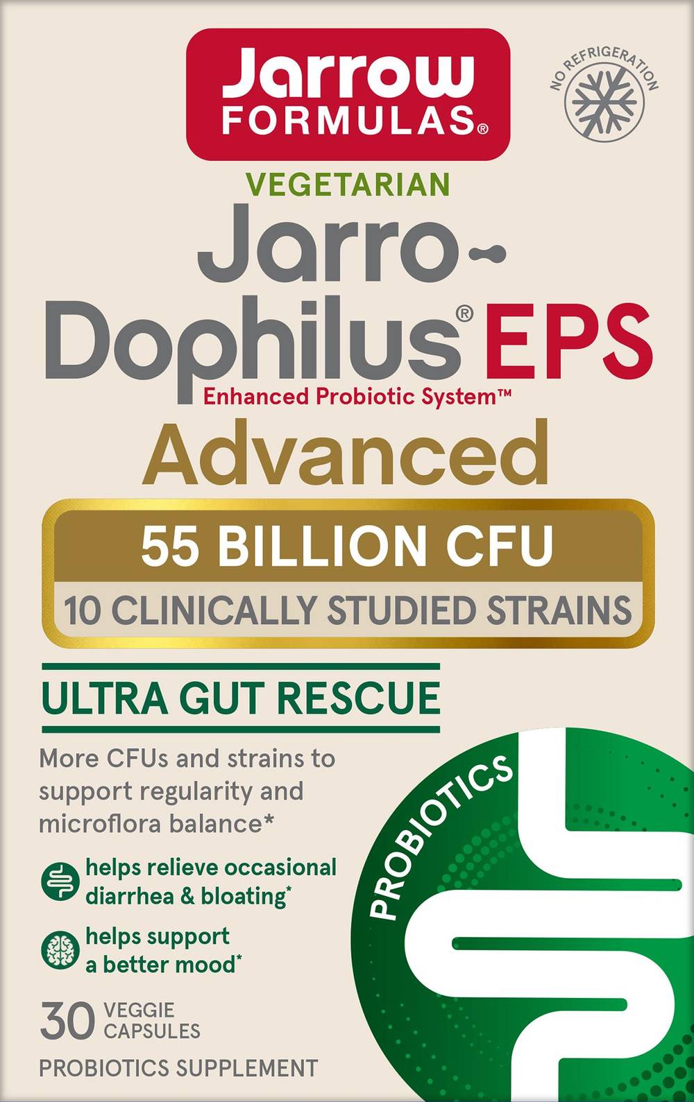Jarro Dophilus Eps - (30 Vegetarian Capsules)