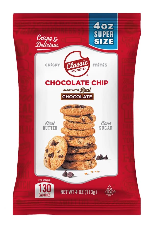 Classic Cookies Mini Cookies - Chocolate Chip, 4-oz. Bags