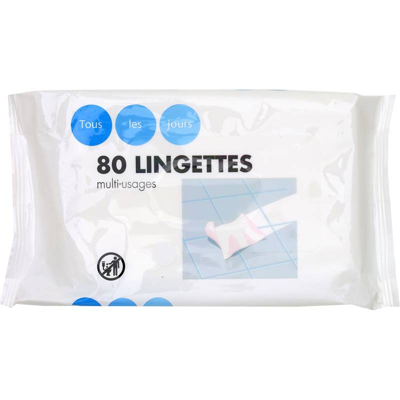 Tous Les Jours - Lingettes multi-usages (80)