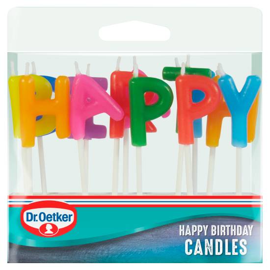 Dr. Oetker Happy Birthday Candles