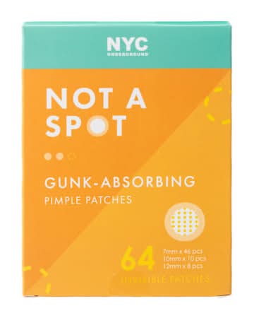 NYC Underground® Not A Spot Gunk-Absorbing Pimple Patches 64-Count