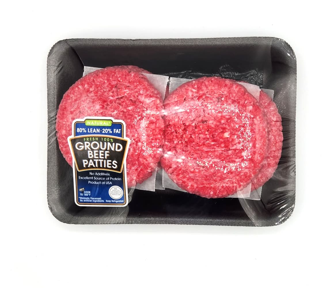 80% Ground Beef Patties