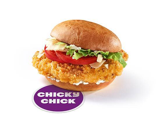 Chicky Caesars Burger