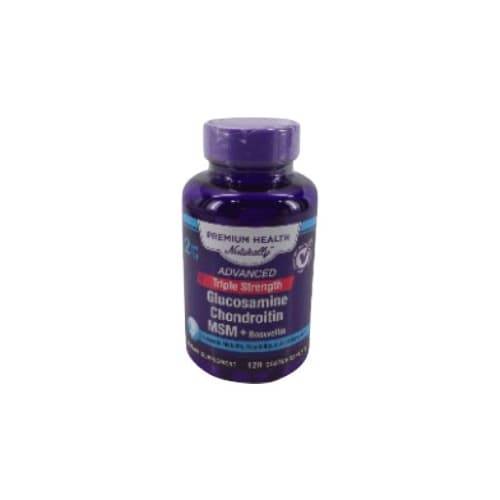 Premium Health Naturally Glucosamine Chondroitin Msm Supplement Capsules (120 ct)
