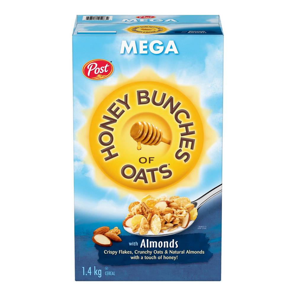 Post Honey Bunches Of Oats With Almonds, 1.4 Kg