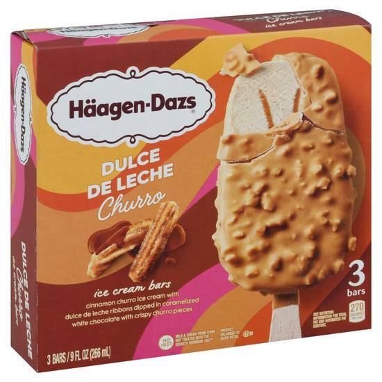 Häagen-Dazs Dulce De Leche Churro Ice Cream Bars