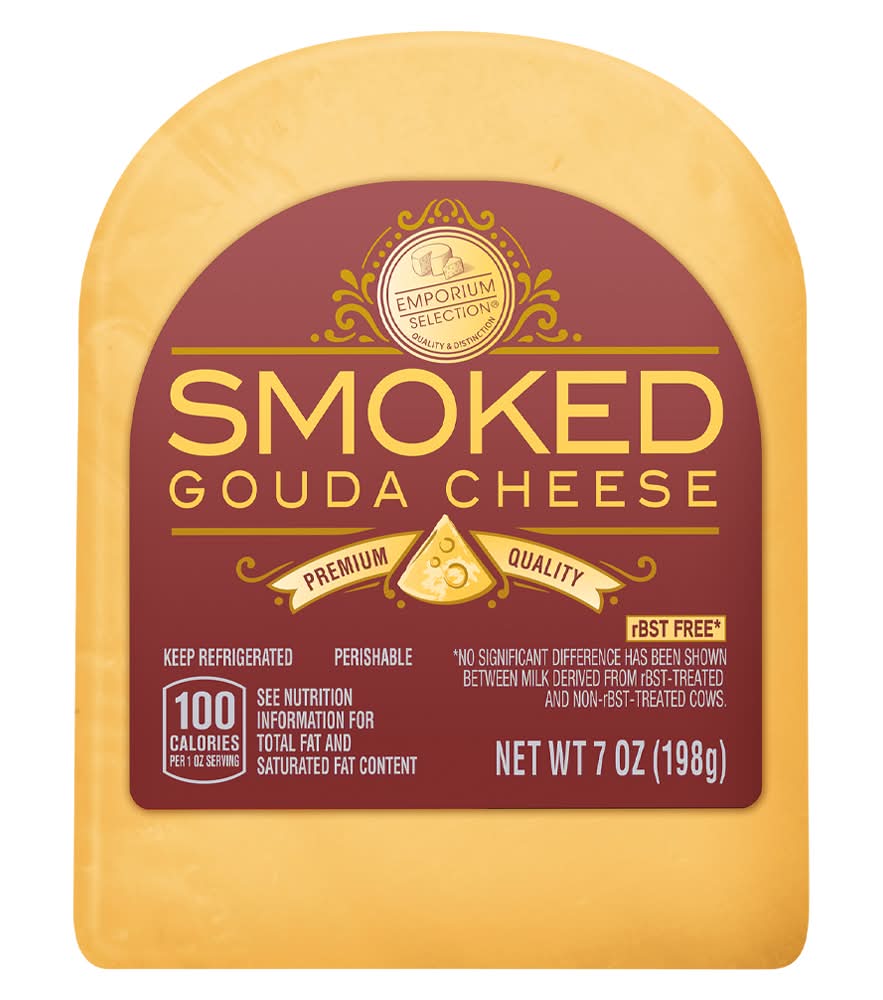 Emporium Selection Gouda Cheese, Smoked (7 oz)