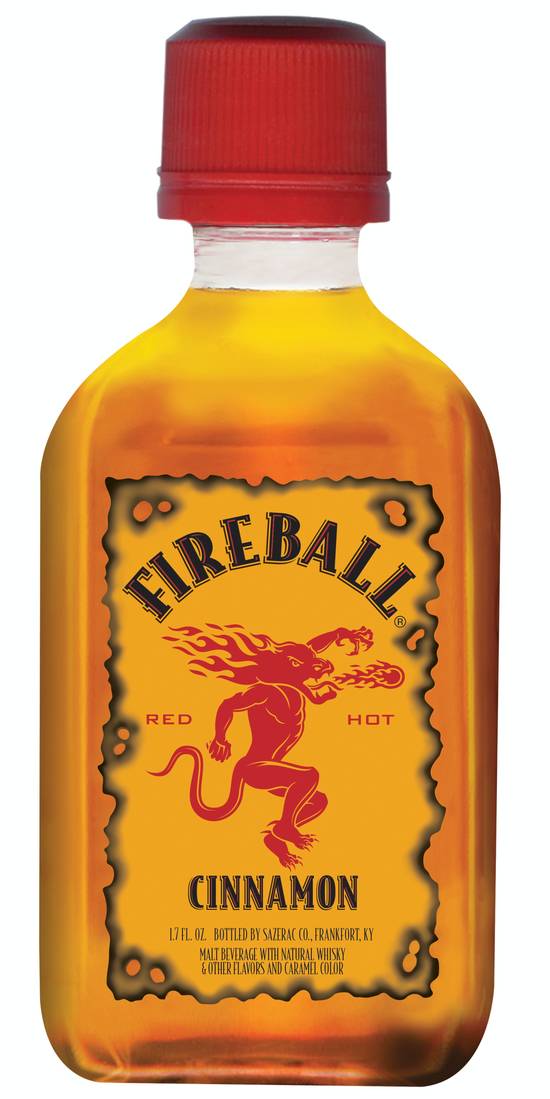 Fireball Red Hot Cinnamon Whisky Liquor (50 ml)