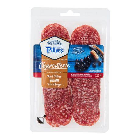 Piller's Charcuterie Red Wine Salami (125 g)