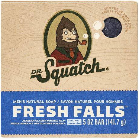 Dr. Squatch Natural Soap Bar For Men (fresh falls)