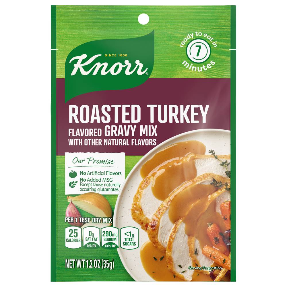 Knorr Gravy Mix Flavored Roasted Turkey