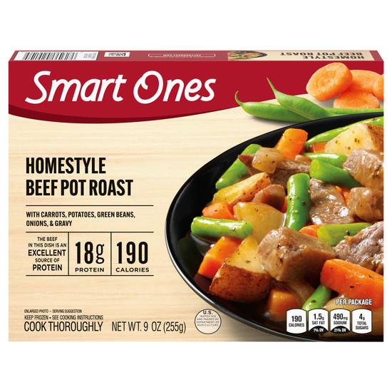 Smart Ones Tasty American Favorites Homestyle Beef Pot Roast