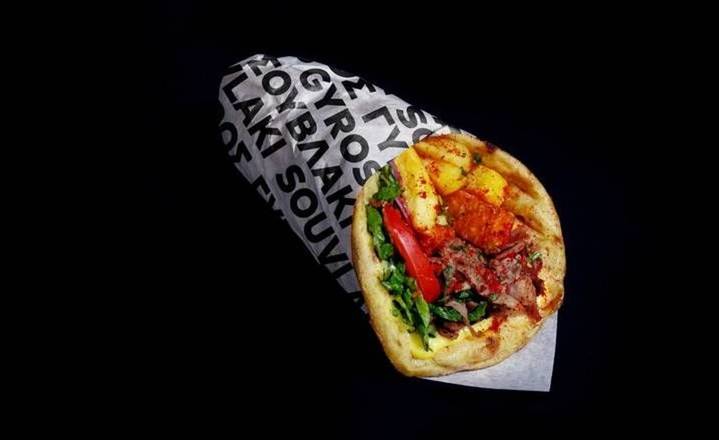 The Beast Pork Gyros Wrap