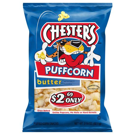 Chester's Puffcorn Flavored Popcorn (butter)
