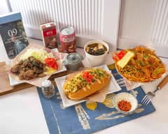 一同見麵炒麵麵包