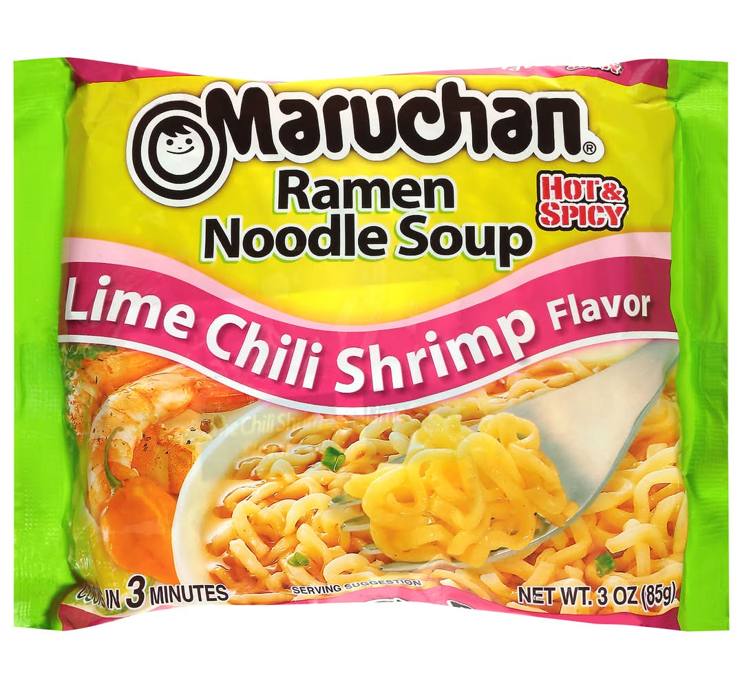 Maruchan Ramen Noodle Soup, Lime Chili Shrimp (3 oz)