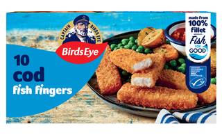 Birds Eye 10 Cod Fish Fingers 280g