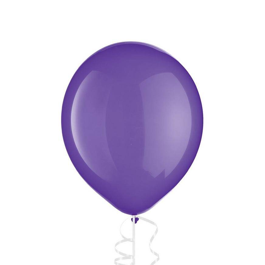 Uninflated 1ct, 12in, Purple Balloon
