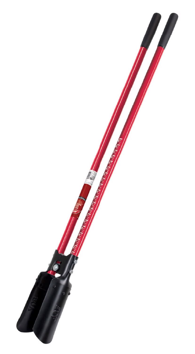 ACE 57 In. Steel Atlas Pattern Post Hole Digger Fiberglass Handle