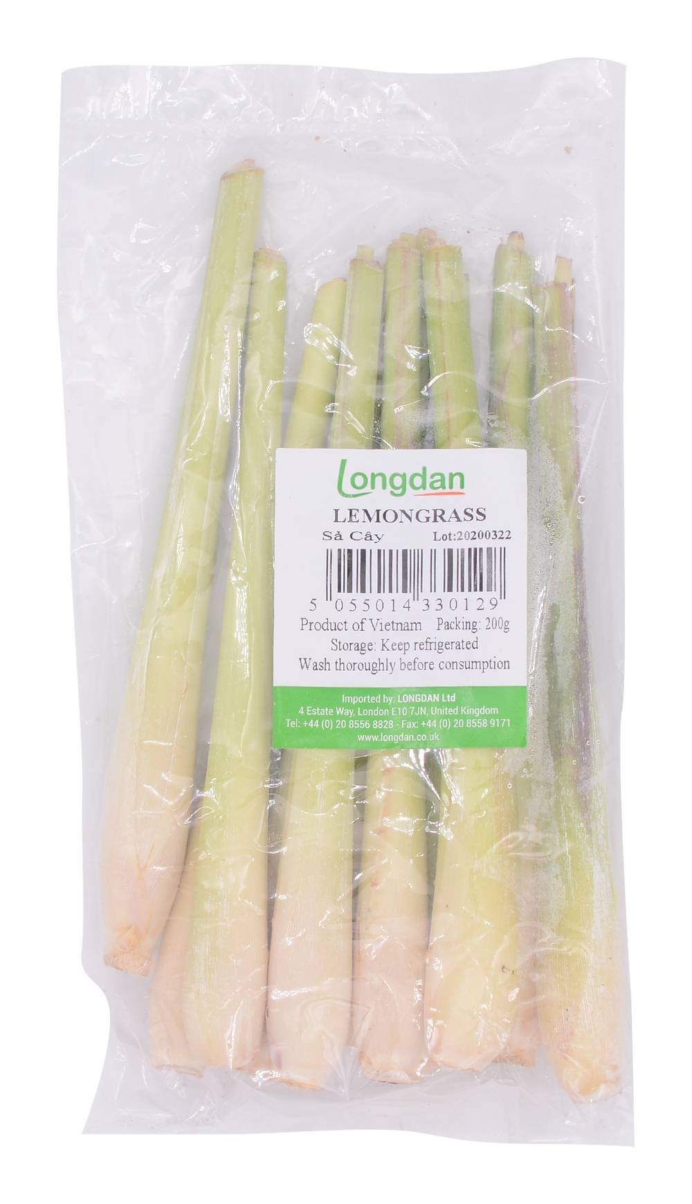 Longdan Lemon Grass (xa cay) (200g)