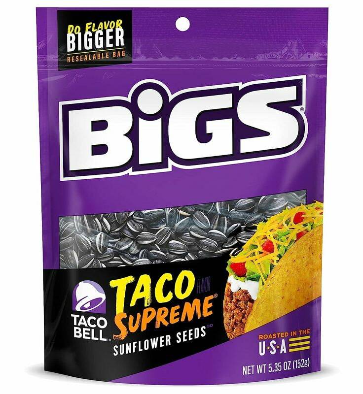 BIGS Taco Bell Taco Supreme Sunflower Seeds 5.35oz