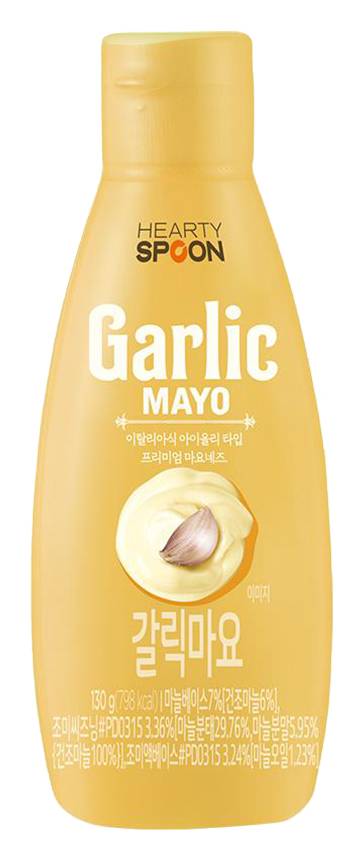 Hearty Spoon Garlic, Mayonnaise (130g)