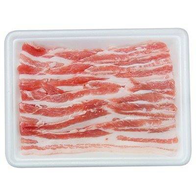 豚肉ばらうす切り（国産）　１パック(150ｇ～220ｇの間でお届け)