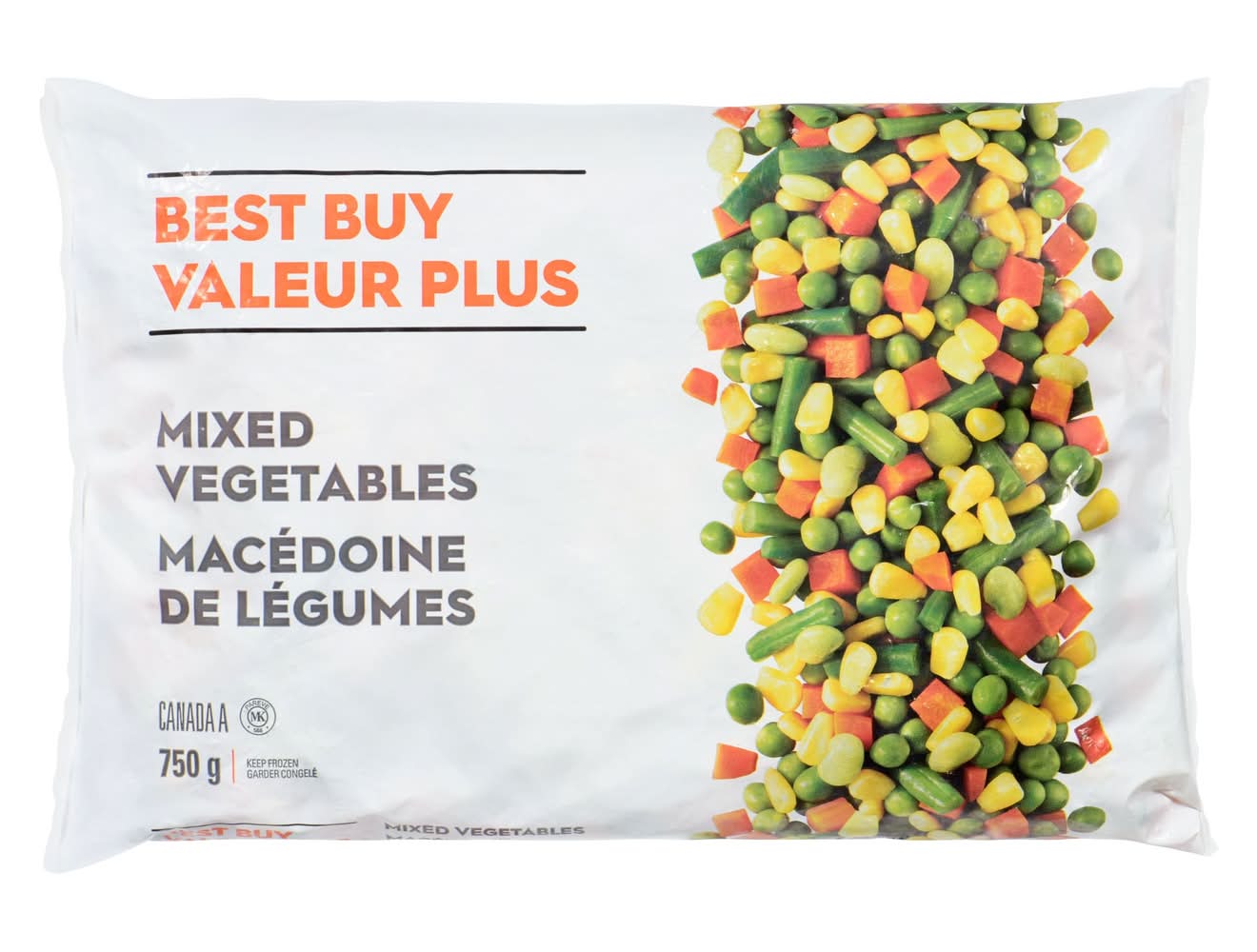 Best Buy Mixed Vegetables (750 g)