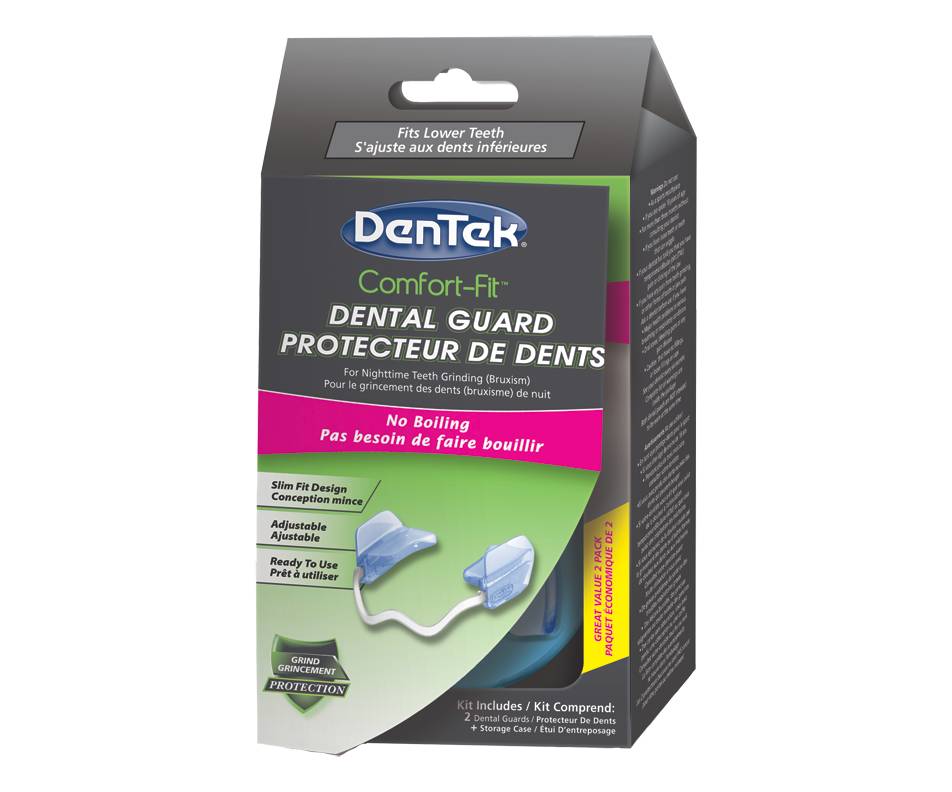 Dentek comfort-fit protecteur de dents (1 unité) - comfort-fit dental guard (1 unit)