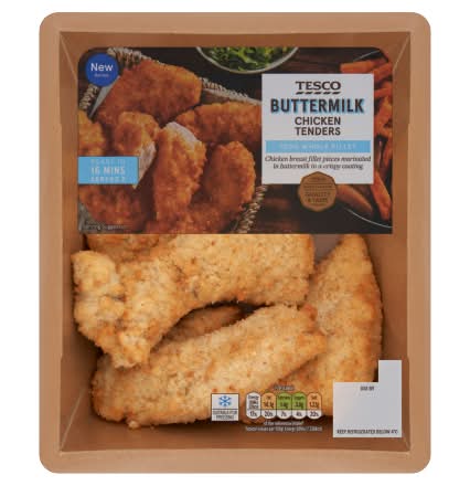 Tesco Buttermilk Chicken Tenders (305g)