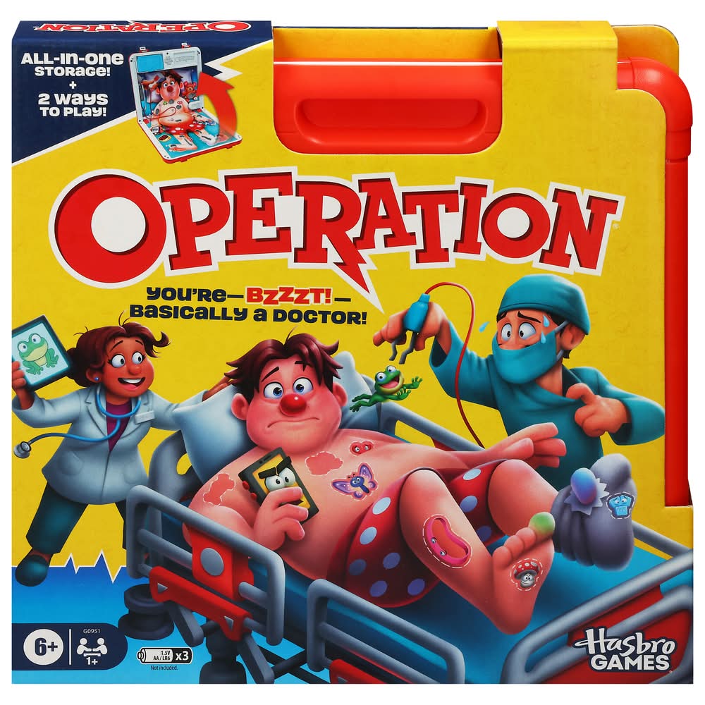 Hasbro Gaming Classic Operation Game 6y+