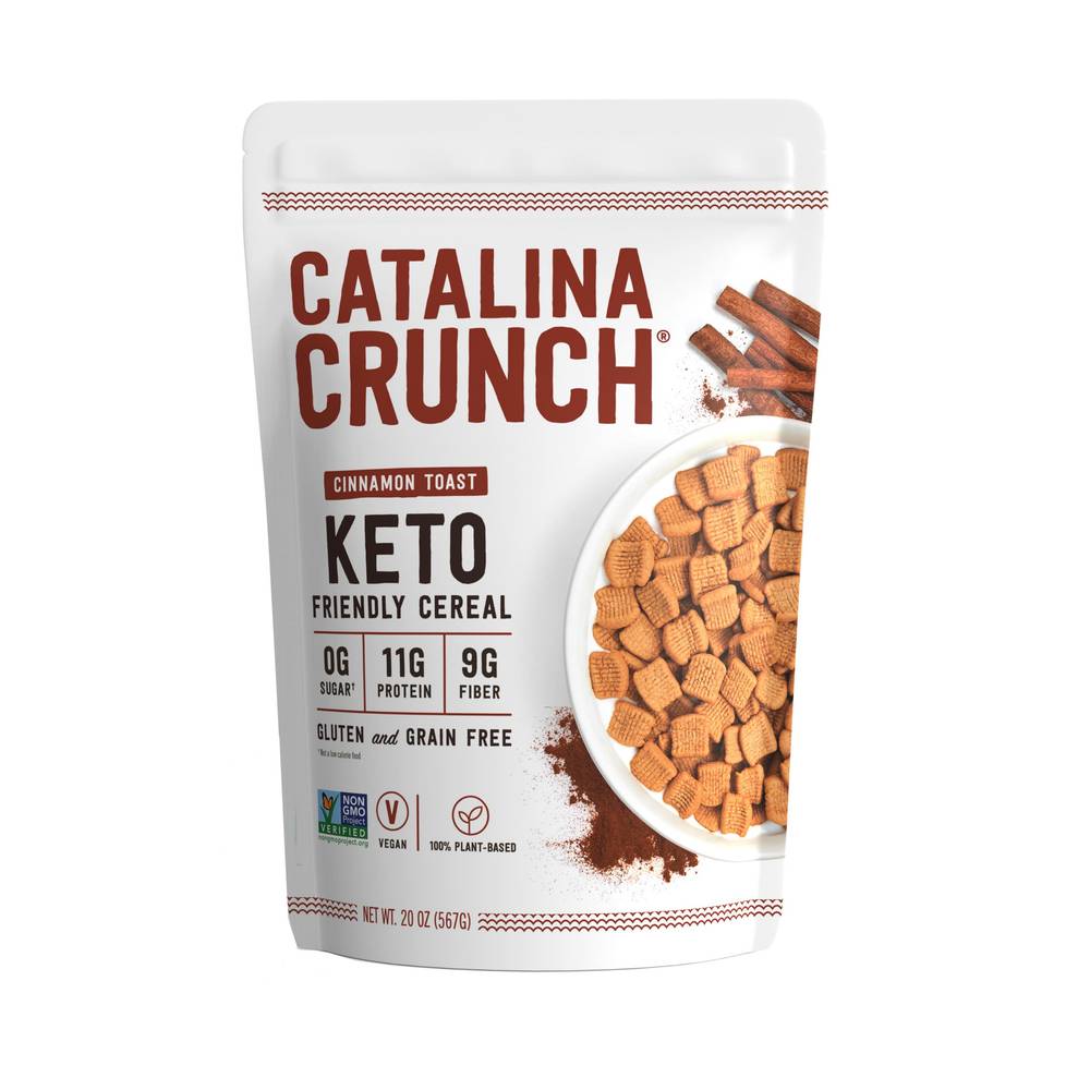 Catalina Crunch Cinnamon Toast Keto Cereal, 20 oz