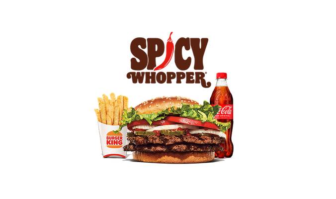 Menu Spicy Double Whopper®