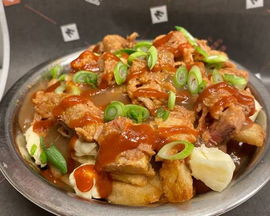 Side Pulled Porky Poutine