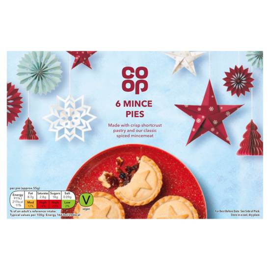 Co-op Mince Pies (6 pack)