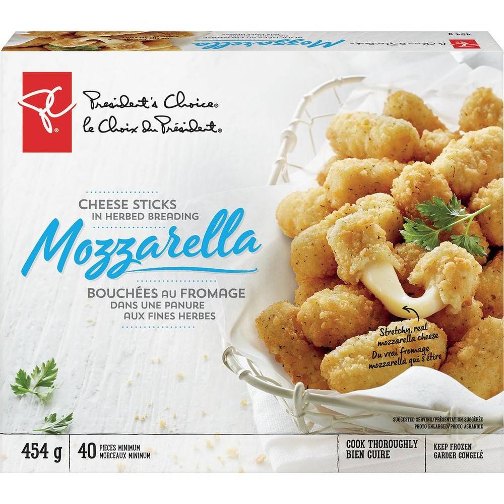 President's Choice Mozzarella Cheese Sticks (454 g, 40 ct)