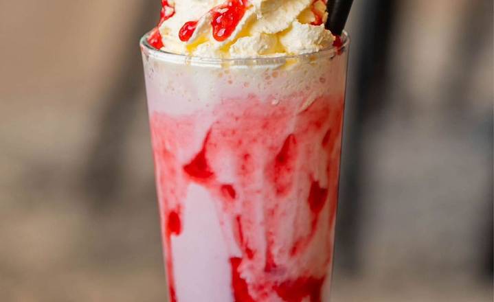 Strawberries & Cream Frappe