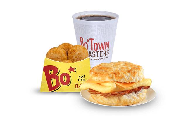 Bacon, Egg & Cheese Biscuit Combo