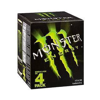 Monster Energy 4 Pack 4X473ml