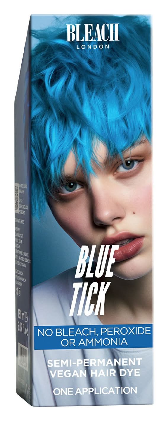 Bleach London Super Cool Semi-Permanent Hair Color, Blue Tick