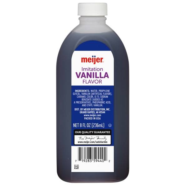 Meijer Imitation Vanilla Extract (8 oz)