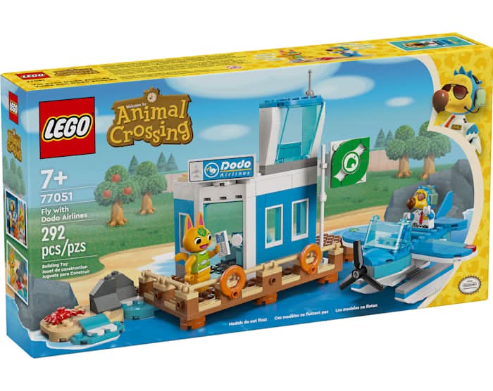 LEGO Animal Crossing Fly With Dodo Airlines Video Game Toy Building Set 77051 (292 ct)