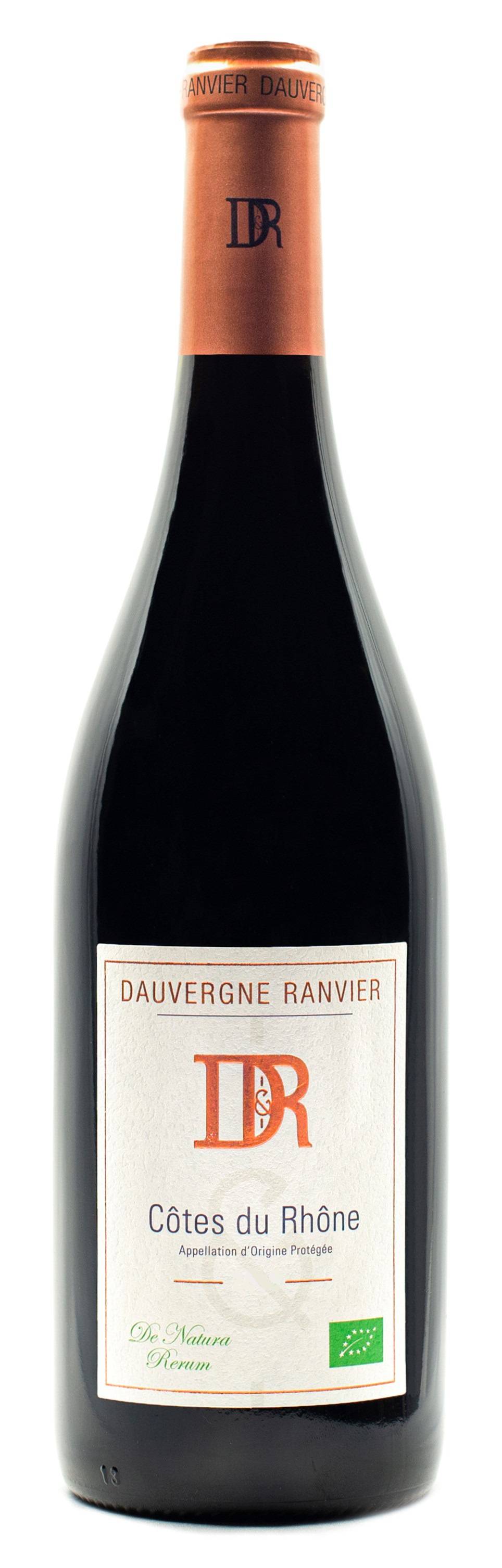 Dauvergne Ranvier - Vin rouge côtes du rhône de natura rerum biologique domestique aop (750ml)