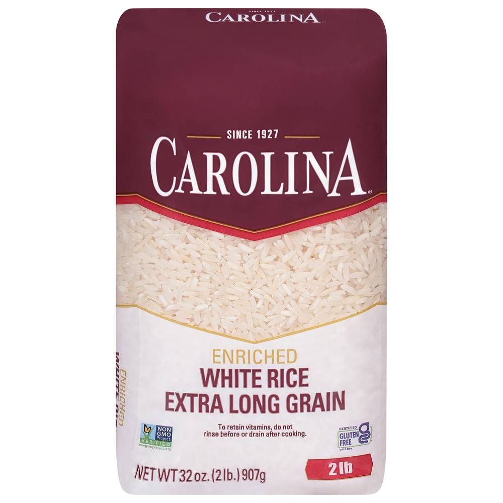 Carolina Extra Long Grain Enriched Rice (2 lbs)