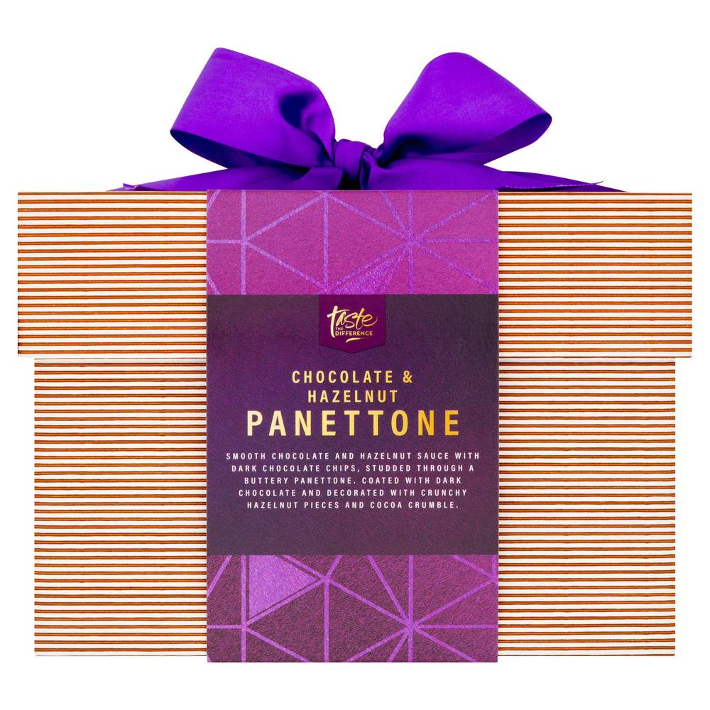 Sainsbury's Chocolate & Hazelnut Panettone,  Taste the Difference 800g