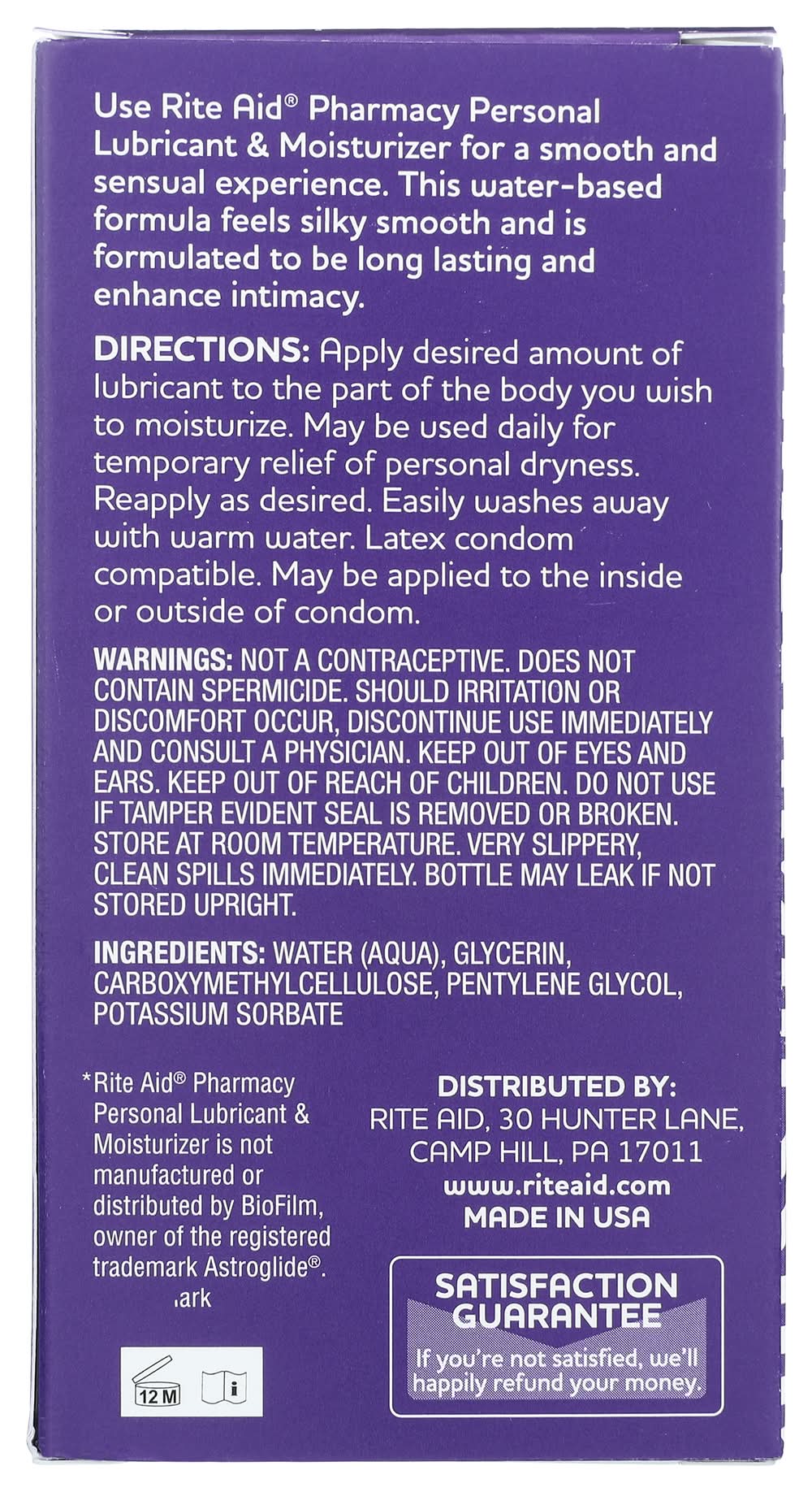 rite aid personal lubricant Rite Aid Personal Lubricant - Delivery in Under an Hour | Family Planning &  Sexual Wellness