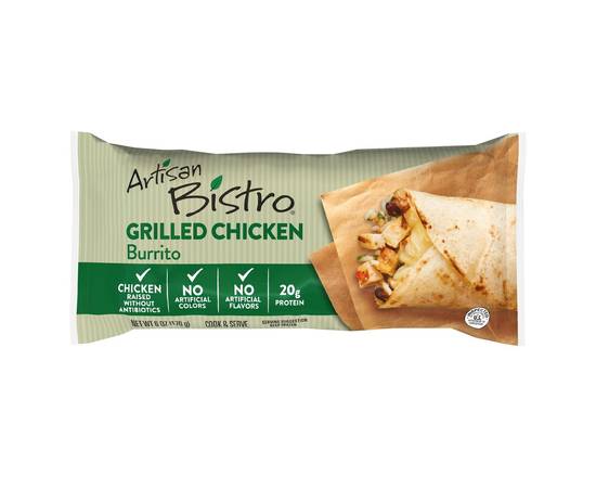 Artisan Bistro · Grilled Chicken Burrito (6 oz)