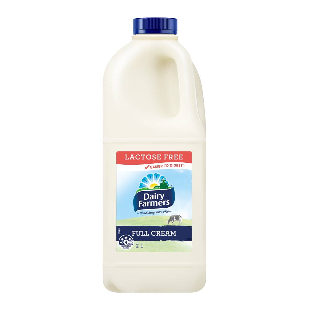 Dairy Farmers Lactose Free Full Cream Milk (2L)