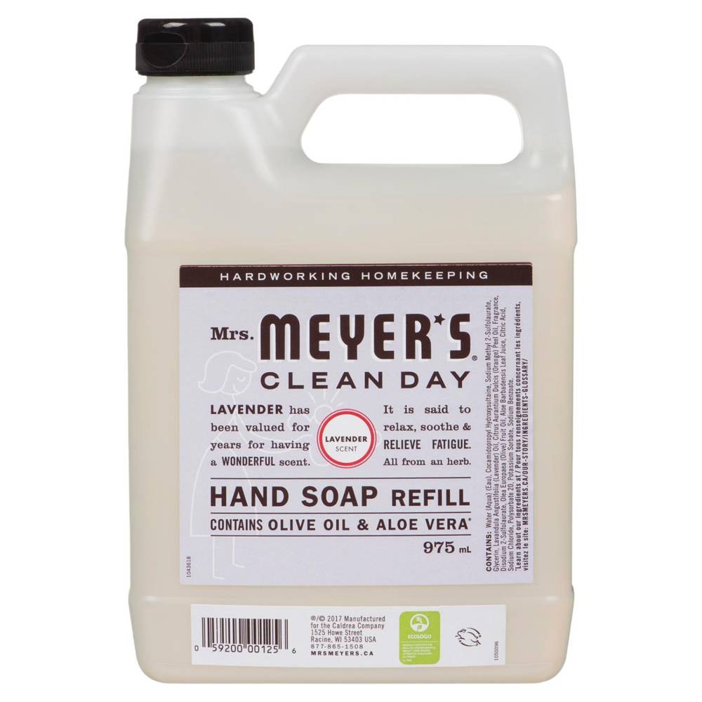 Mrs. Meyer's Lavender Hand Soap Refill (975 ml)